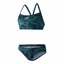 Speedo Women's Boom Allover 2 Piece Swimsuit Navy/Blue